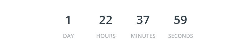 Count down to 2026-10-26T16:00:00.000Z
