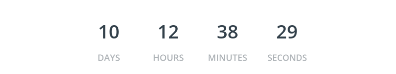 Count down to 2026-10-21T13:00:00.000Z