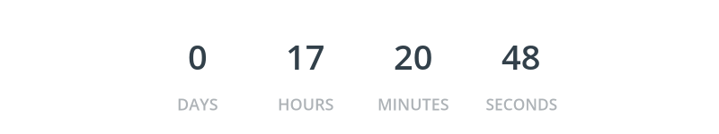 Count down to 2026-08-26T07:00:00.000Z