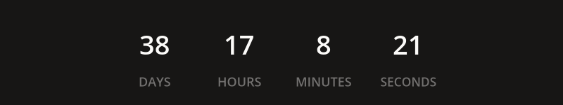 Count down to 2026-09-13T01:00:00.000Z