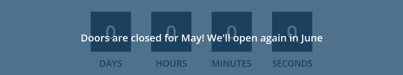 Count down to 2026-05-11T20:00:00.000Z