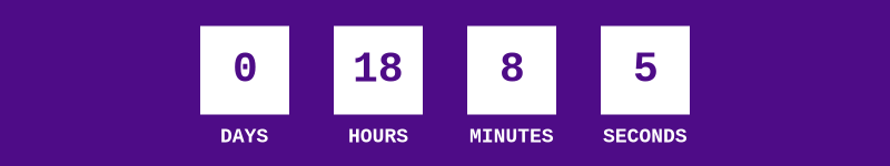 Count down to 2025-12-03T05:00:00.000Z