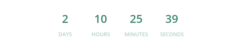 Count down to 2026-10-06T01:00:00.000Z