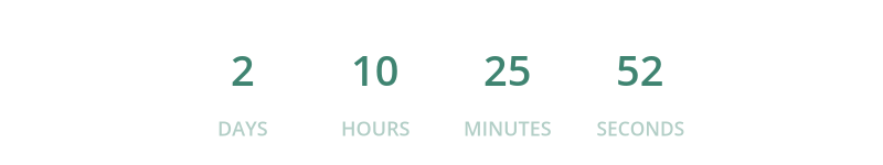 Count down to 2026-10-06T01:00:00.000Z