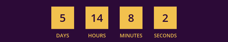 Count down to 2026-10-16T15:00:00.000Z