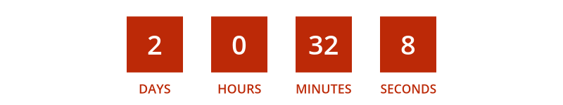 Count down to 2026-07-28T13:15:00.000Z