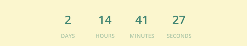 Count down to 2026-10-20T01:00:00.000Z