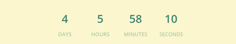 Count down to 2026-08-18T01:00:00.000Z