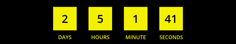 Count down to 2026-03-29T21:59:00.000Z