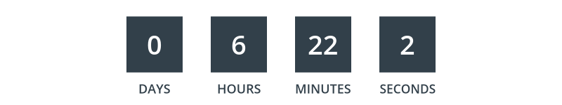 Count down to 2026-08-22T07:00:00.000Z